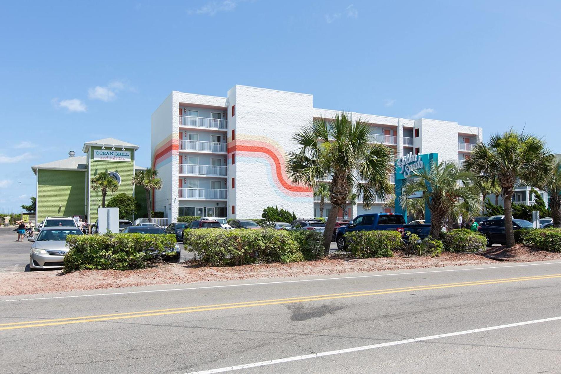 Golden Sands Oceanfront Hotel Carolina Beach Esterno foto