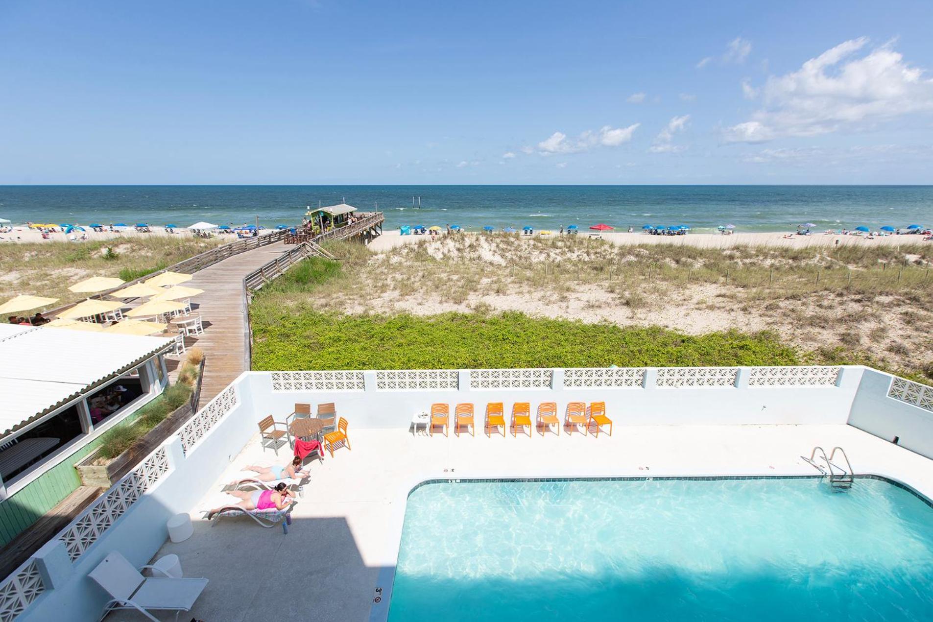 Golden Sands Oceanfront Hotel Carolina Beach Esterno foto