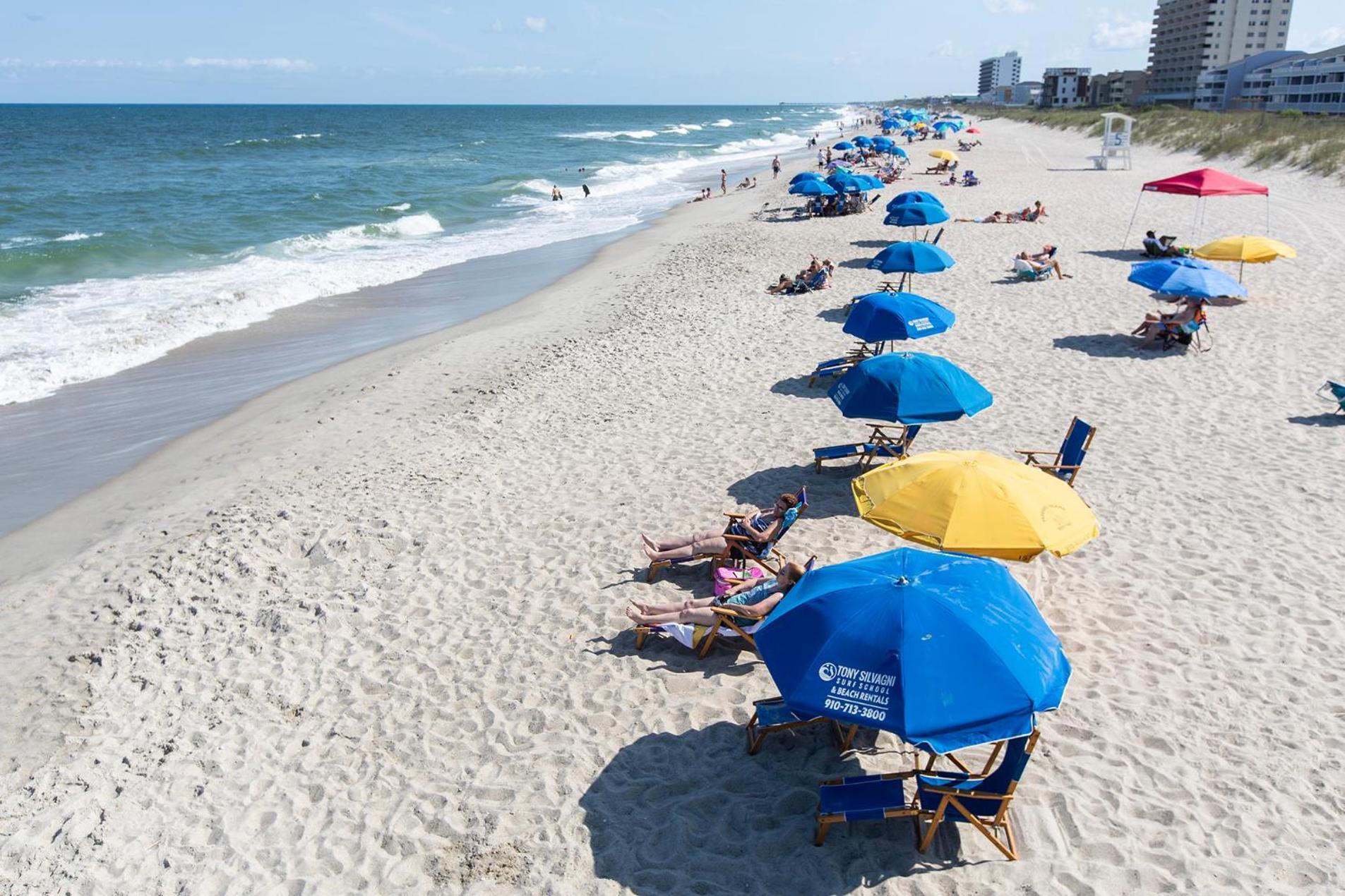 Golden Sands Oceanfront Hotel Carolina Beach Esterno foto